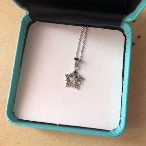 Silver Snowflake Necklace